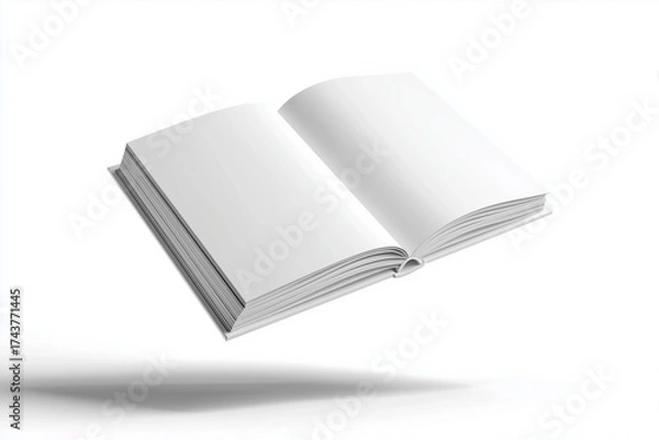 Obraz Professional Book Mockup Template with Clean Background