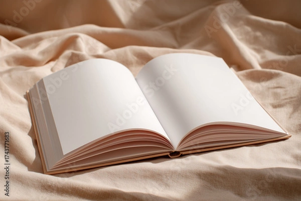 Obraz Professional Book Mockup Template with Clean Background