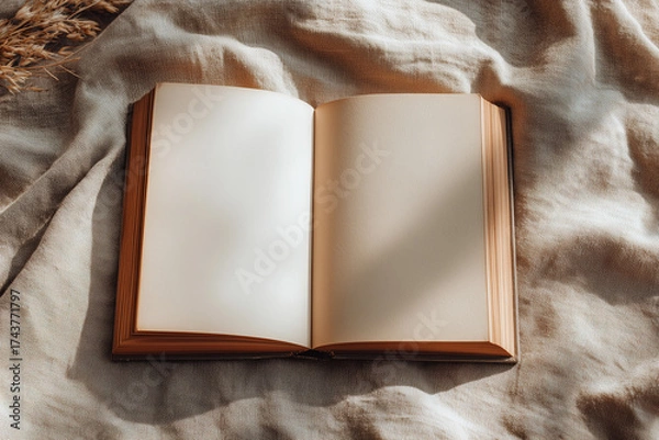 Obraz Professional Book Mockup Template with Clean Background