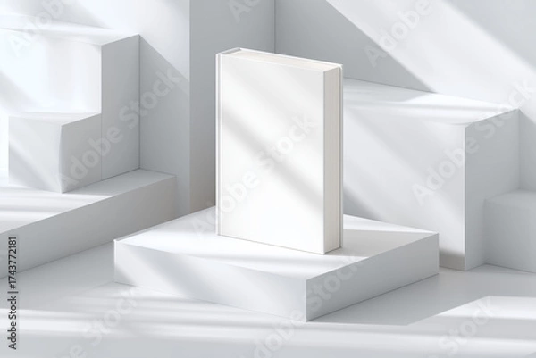 Obraz Professional Book Mockup Template with Clean Background