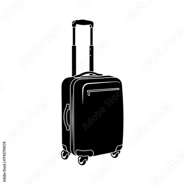 Obraz Open Holy Book on Rehal Stand | Quran Reading Symbol | Islamic Religious Vector Icon