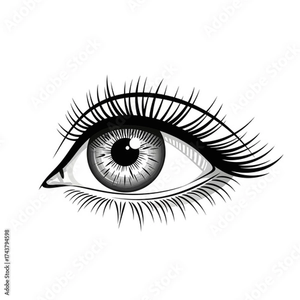 Obraz Open Holy Book on Rehal Stand | Quran Reading Symbol | Islamic Religious Vector Icon