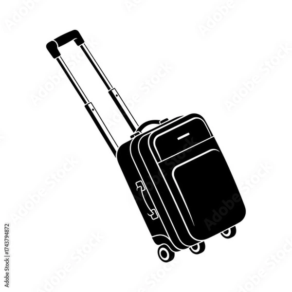 Obraz Open Holy Book on Rehal Stand | Quran Reading Symbol | Islamic Religious Vector Icon