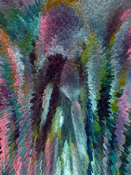 Fototapeta Coloured texture