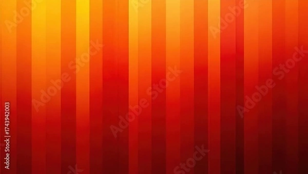 Obraz Vibrant Abstract Background with Warm Color Stripes.