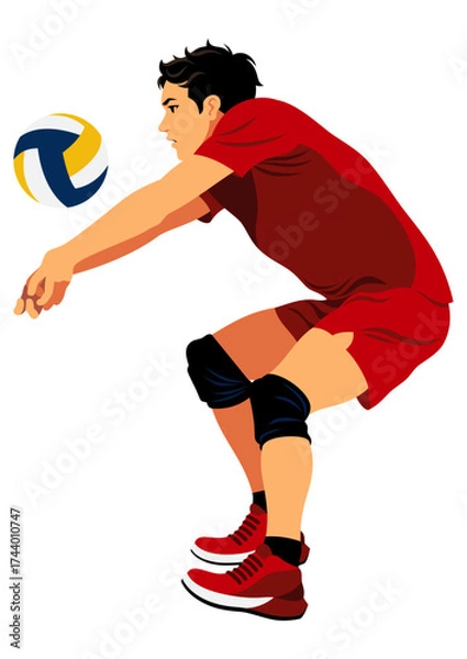 Obraz バレーボール選手
