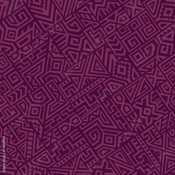 Fototapeta Creative Vector Seamless Pattern