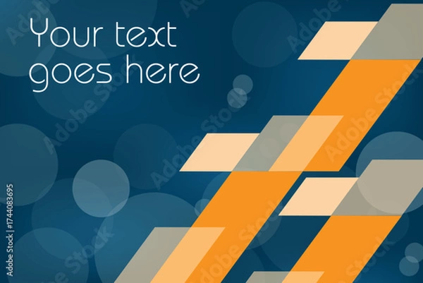 Obraz Abstract background with place holder for text