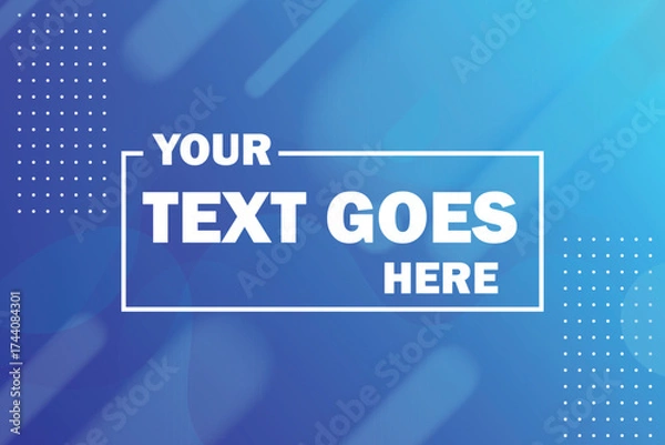 Obraz Abstract background with place holder for text