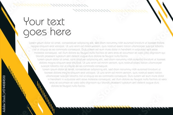 Obraz Abstract background with place holder for text