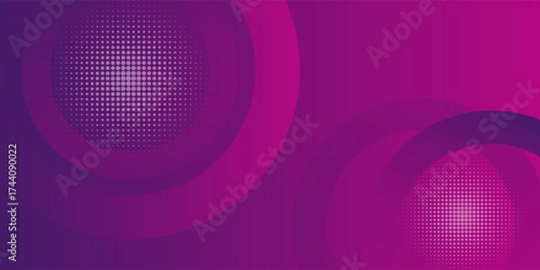 Obraz Liquid color background design. Purple elements with fluid gradient. Dynamic shapes composition. Vector illustration