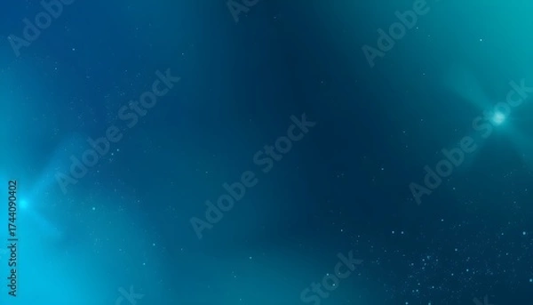 Obraz 어두운검정에서밝은청록색으로변하는먼지입자배경