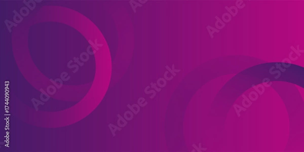 Obraz Liquid color background design. Purple elements with fluid gradient. Dynamic shapes composition. Vector illustration