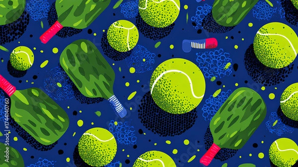 Obraz Tennis Abstract