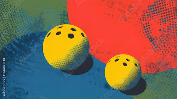 Obraz Tennis Abstract