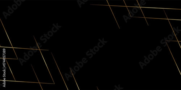 Fototapeta Black abstract background vector design, suitable for banner, backdrop, flyer, social media promotion, presentation template, etc. eps 10