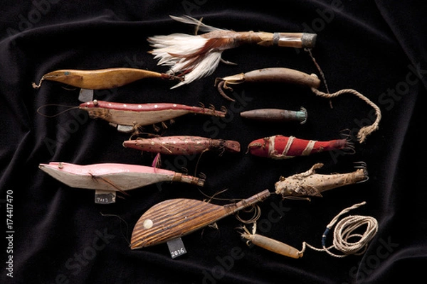 Fototapeta 古い疑似餌