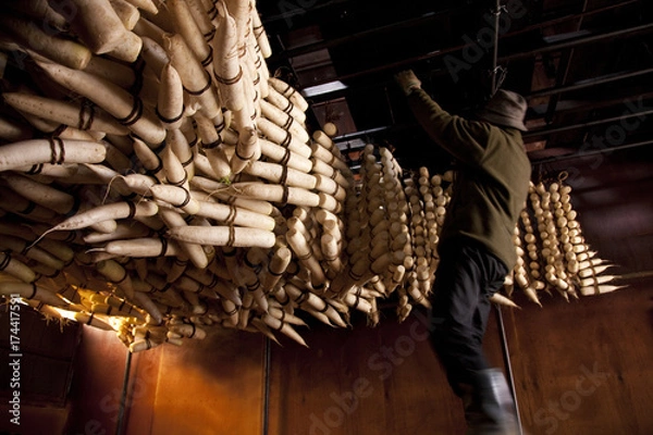 Fototapeta いぶりがっこ