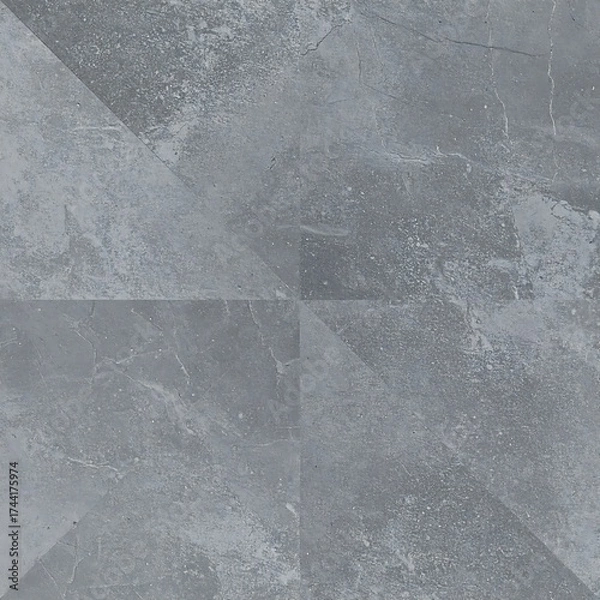 Obraz Gray patterned tile
