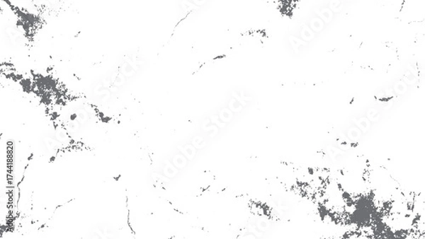 Fototapeta Vector grunge texture with subtle halftone and distressed overlay background. Abstract grainy grunge background with vintage scratched texture vector. 