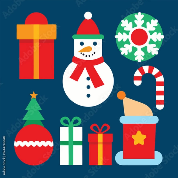 Fototapeta Christmas Vector 