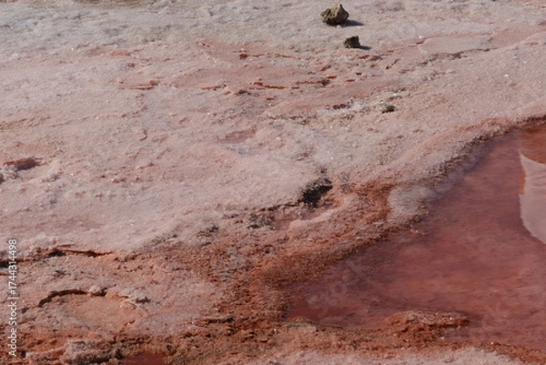 Obraz Salt in the making rock 