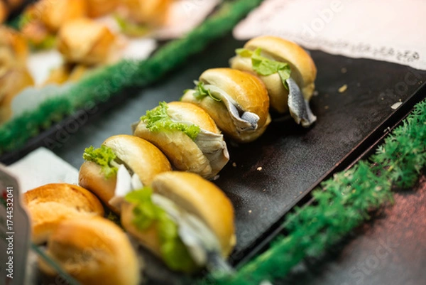 Obraz Fischbrötchen