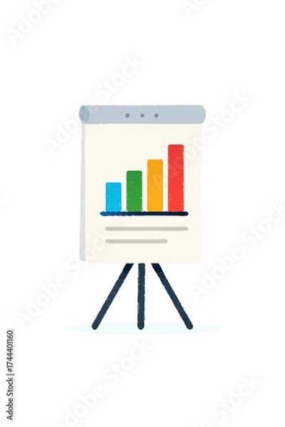 Fototapeta 3d render of a school board