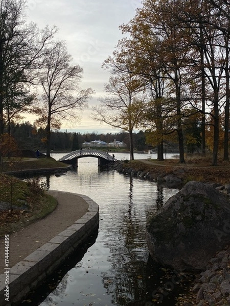 Obraz bridge over the river
