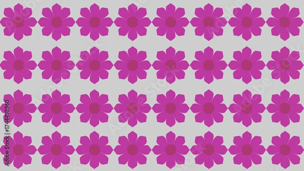 Fototapeta pink seamless pattern