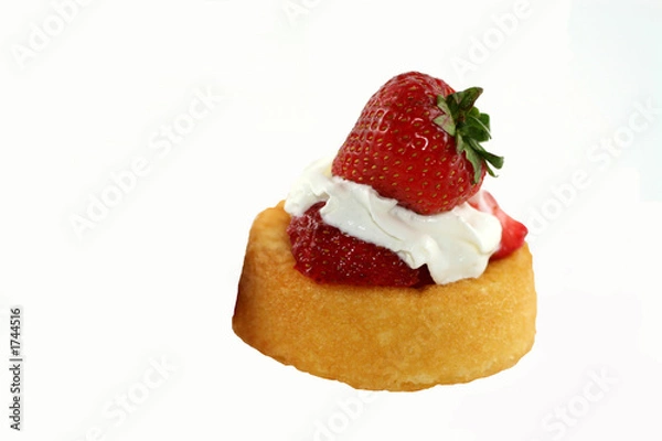 Fototapeta strawberry shortcake