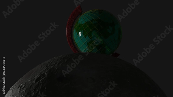 Fototapeta earth in space