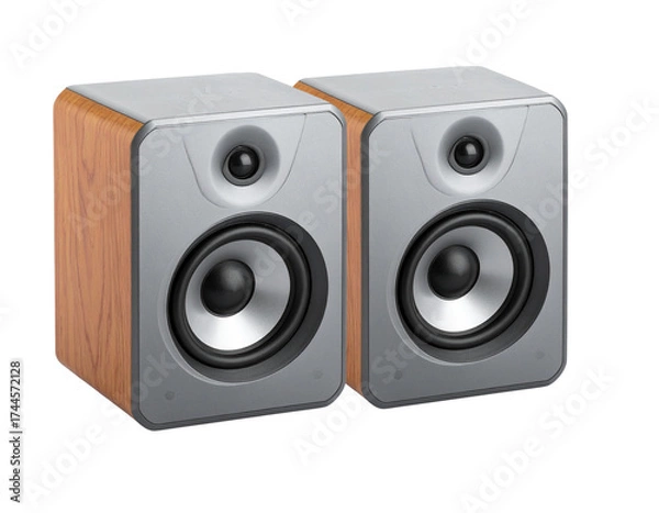 Obraz - Minimal Bluetooth Speaker with Clean Shadows