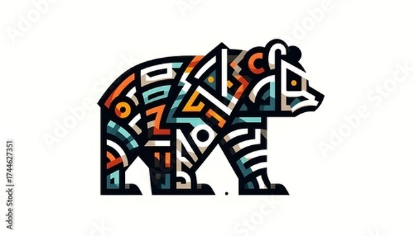 Fototapeta Cute graphic design 