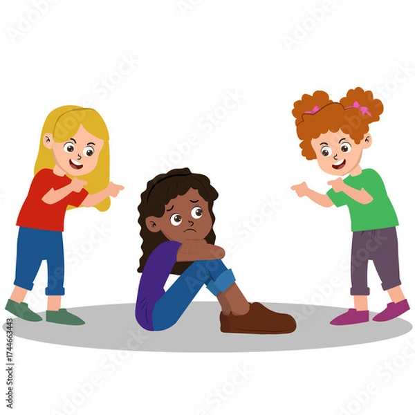 Obraz children in various situations