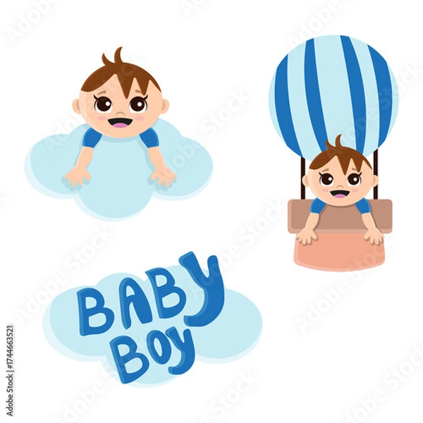 Obraz children in various situations