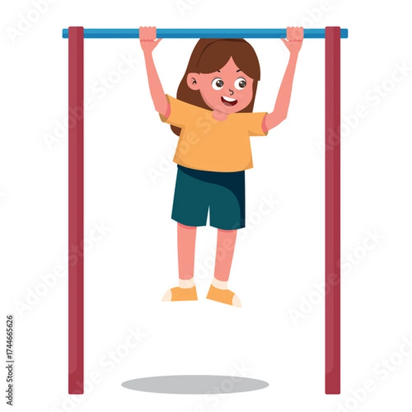 Obraz children in various situations