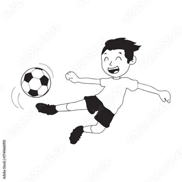 Obraz children in various situations