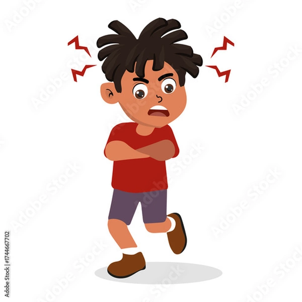 Obraz children in various situations