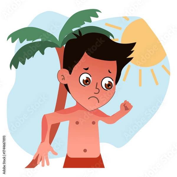 Obraz children in various situations