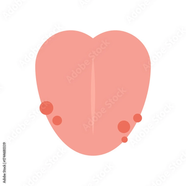 Obraz ぶつぶつの舌