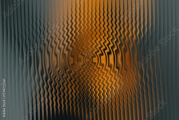 Fototapeta Warm abstract swirl with bronze and caramel tones forming elegant fluid pattern design