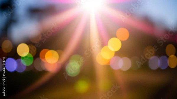 Obraz abstract colorful background