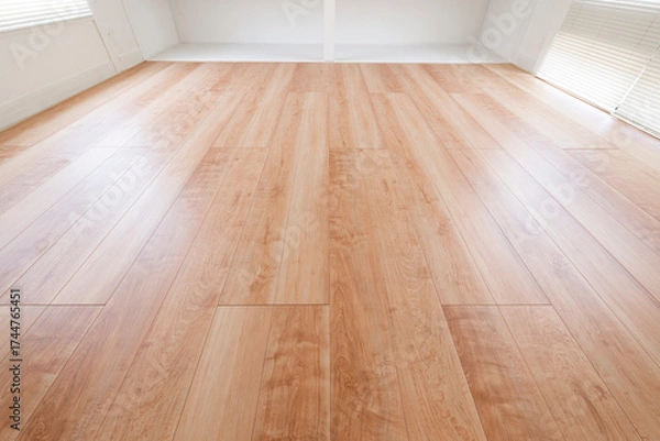 Fototapeta フローリングの床