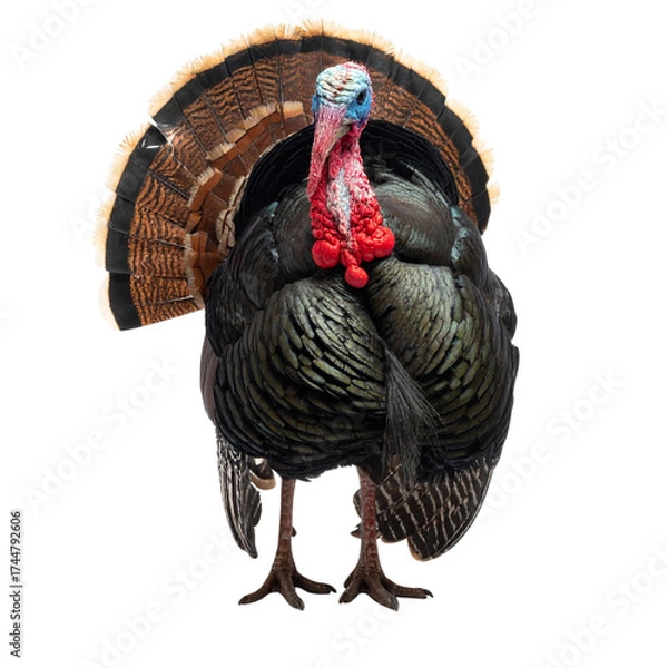Obraz turkey on a transparent background, cut out