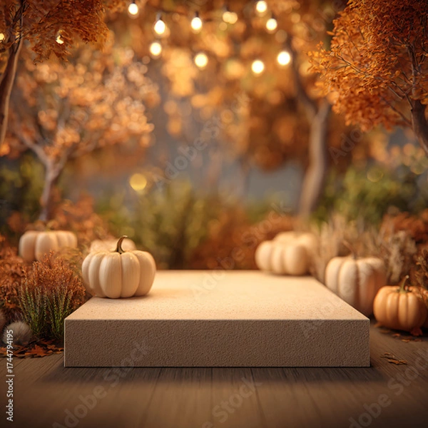 Fototapeta The Golden Season: A Collection of Autumn-Themed Backgrounds
