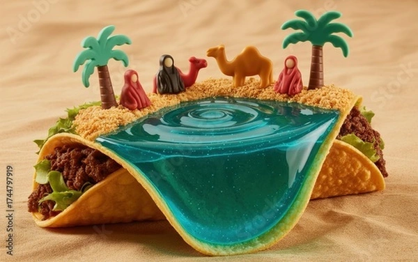 Obraz summer beach scene