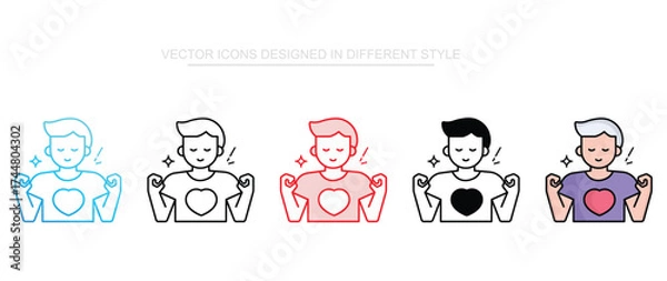Fototapeta Fan icon design with white background stock illustration
