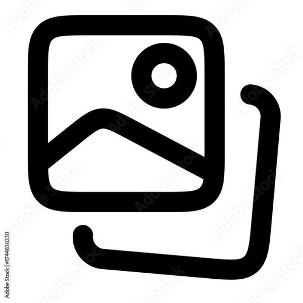 Fototapeta Image File Icon