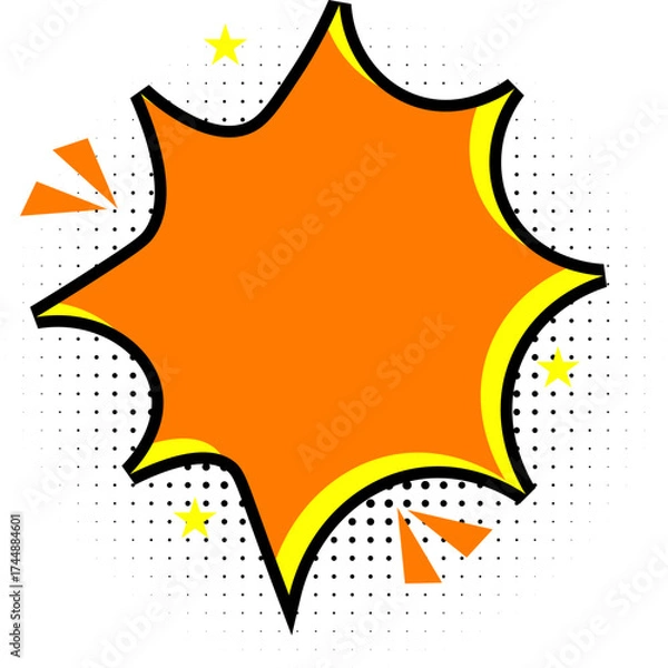 Fototapeta Comic Effect Element